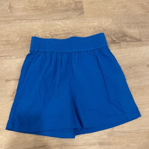 Boden Pants - NWT Boden High Waist Blue Women's Shorts